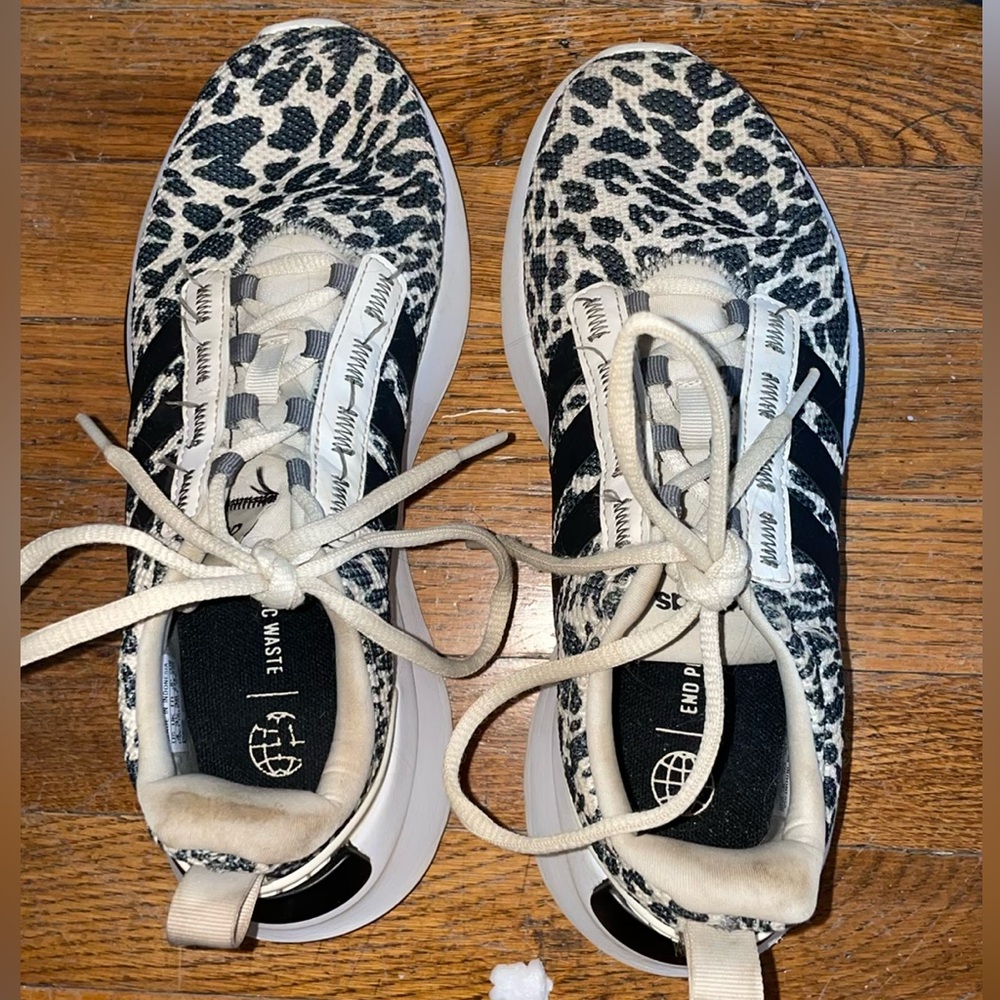 adidas leopard print tennis shoes